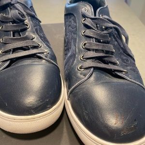 navy blue Robert Graham men's shoes